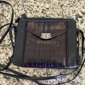 Brighton leather cross body purse.